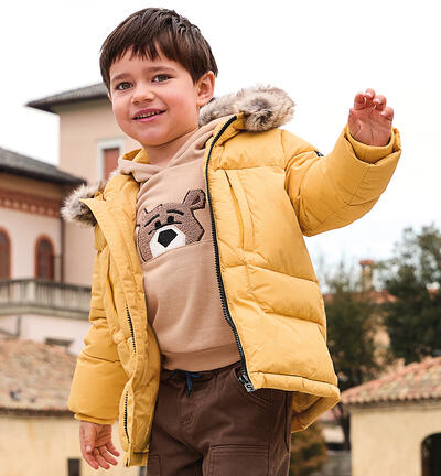 Giubbotto Sarabanda per bambino GIALLO