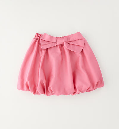 Girls' cotton skirt PINK