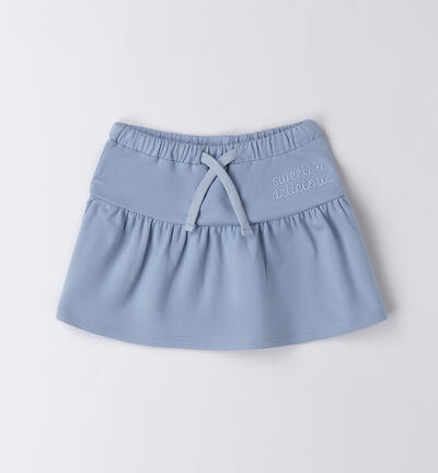 Gonna bambina in tuta BLU