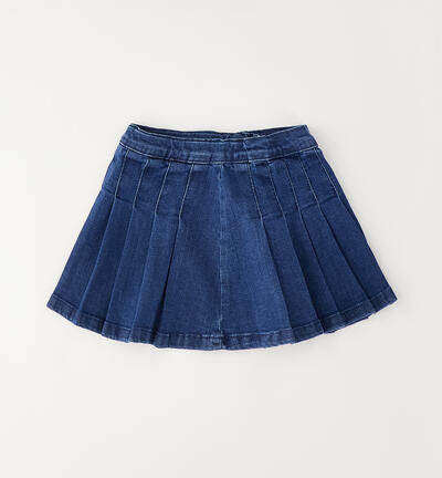 Girl's denim skirt BLUE