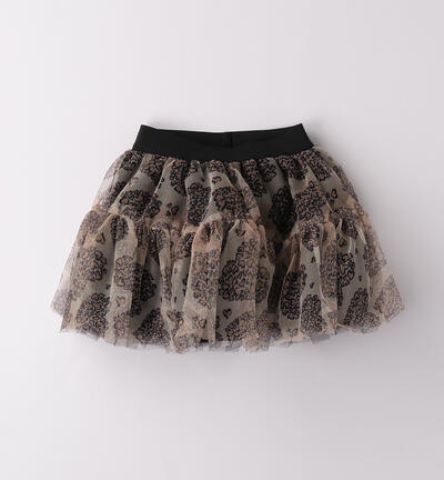 Skirt for girls BEIGE