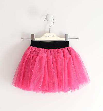 Gonna tulle bambina FUCSIA