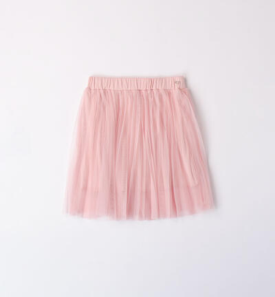 Girls' skirt in tulle PINK