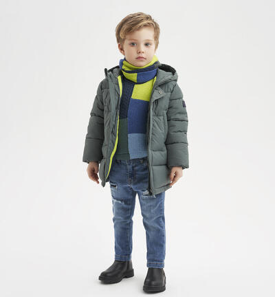 Jeans con strappi per bambino BLU