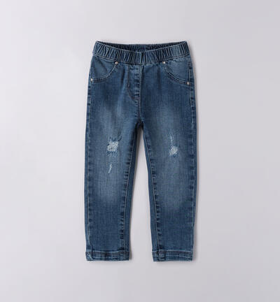 Jeans da bambina BLU