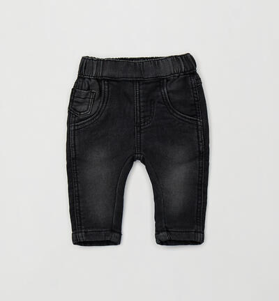 Minibanda baby jeans BLACK