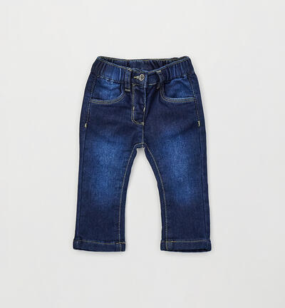 Jeans for baby girls BLUE