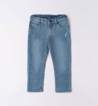 Boys' slim fit jeans BLUE
