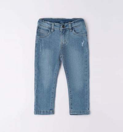 Boys' slim fit jeans BLUE