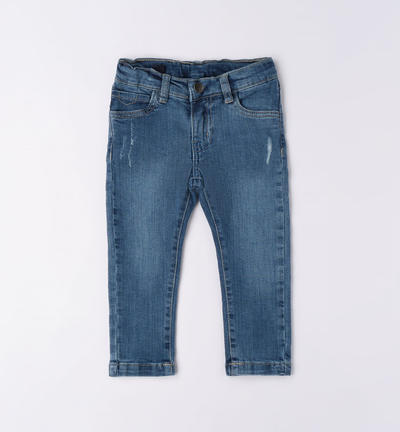 Boys' slim fit jeans BLUE