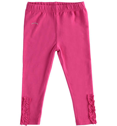 Leggings bambina FUCSIA