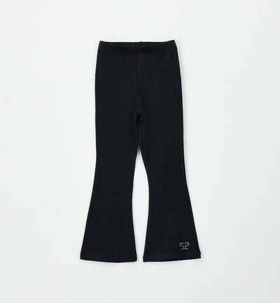 Girls' leggings BLACK