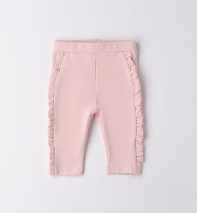Leggings neonata Minibanda ROSA