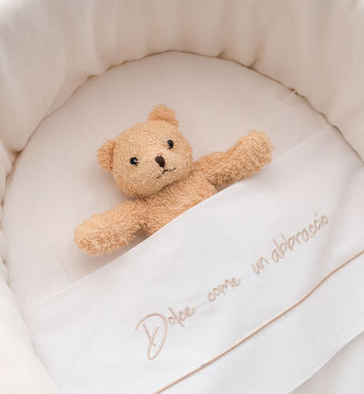 Newborn Crib Sheet CREAM