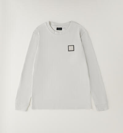 100% Cotton Boys' T-Shirt GREY