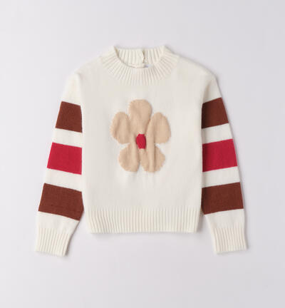 Maglia bambina invernale PANNA