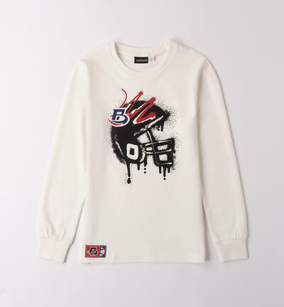 Maglia da ragazzo PANNA