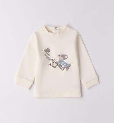 Baby sweater 100% cotton CREAM