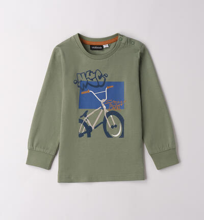 Maglia per bambino girocollo VERDE