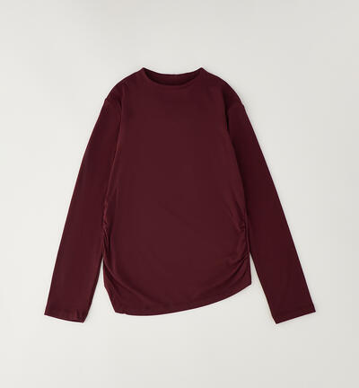 Long-Sleeve Crew Neck RED