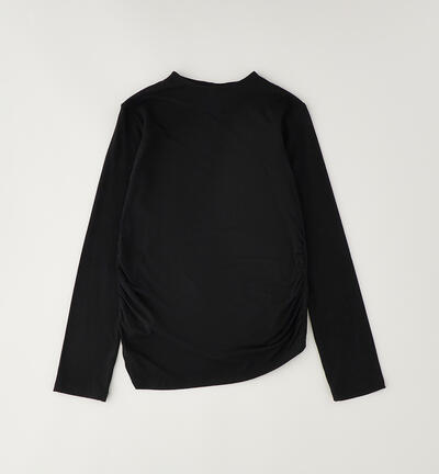 Long-Sleeve Crew Neck BLACK