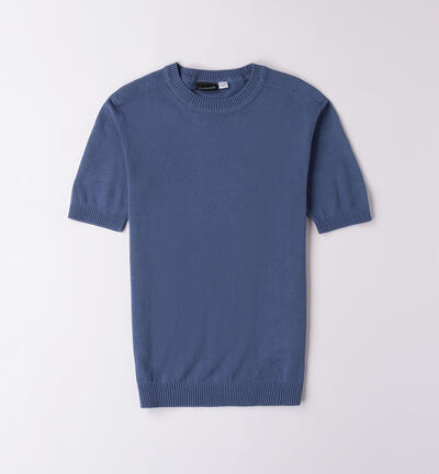 Maglia ragazzo modello T-Shirt BLU