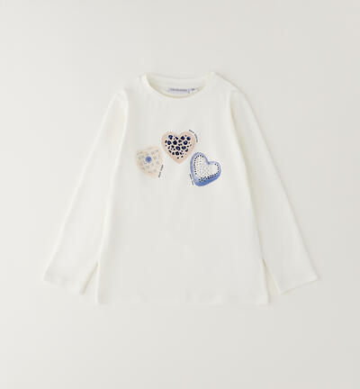 Maglia Sarabanda per bambina PANNA