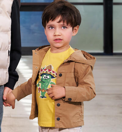 100% cotton children's T-shirt YELLOW