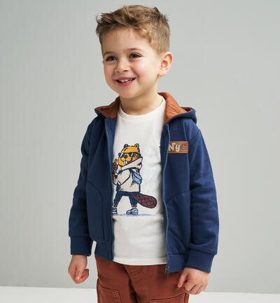 Maglietta 100% cotone bambino PANNA