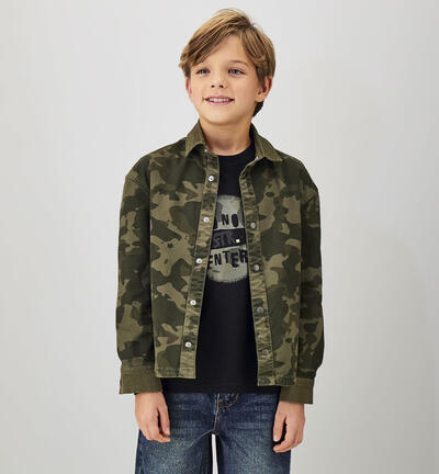 100% Cotton Boys' T-Shirt BLACK