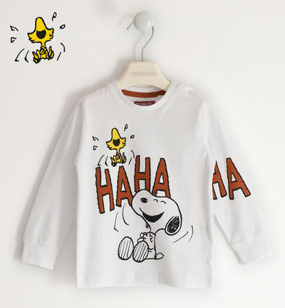 Maglietta bambino capsule Peanuts BIANCO
