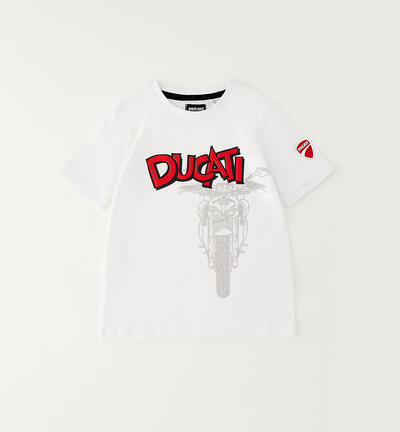 Ducati children's T-shirt WHITE
