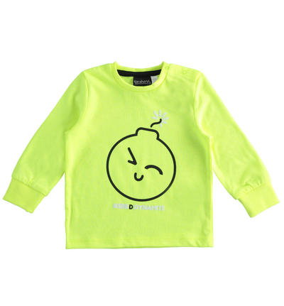 LONG SLEEVE ROUND-NECK YELLOW