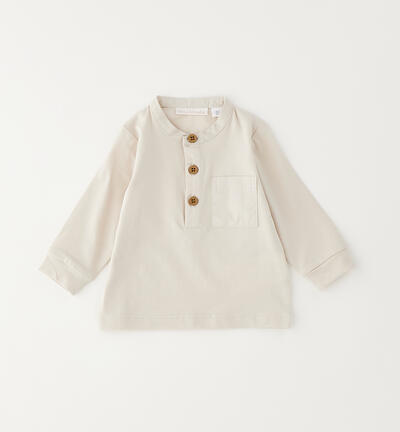 Maglietta bimbo Minibanda BEIGE