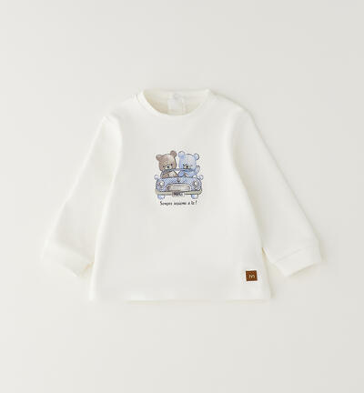 Minibanda kids' T-shirt CREAM