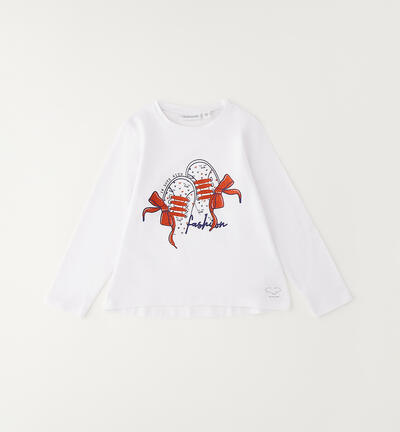 Sarabanda girls' T-shirt WHITE