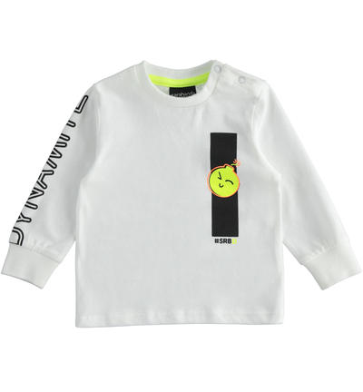 LONG SLEEVE ROUND-NECK WHITE