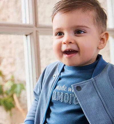 Minibanda baby T-shirt BLUE