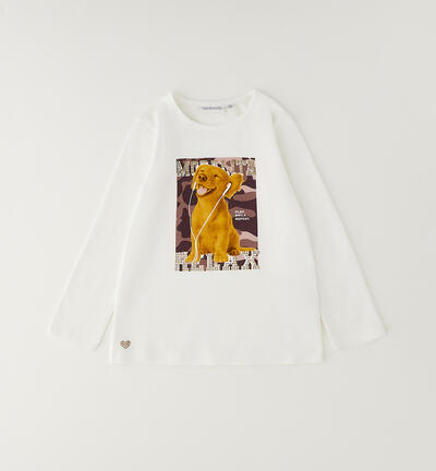 T-shirt for girls CREAM