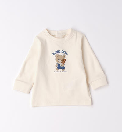 Maglietta per neonato PANNA