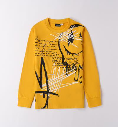 Maglietta per ragazzo GIALLO