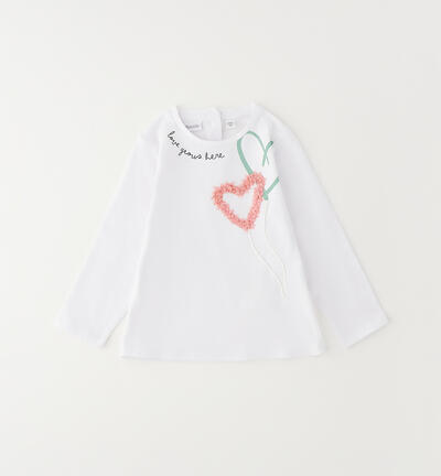 Sarabanda T-shirt for girls WHITE