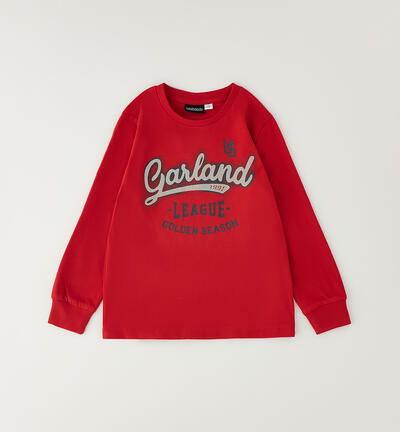 Maglietta Sarabanda in cotone ROSSO