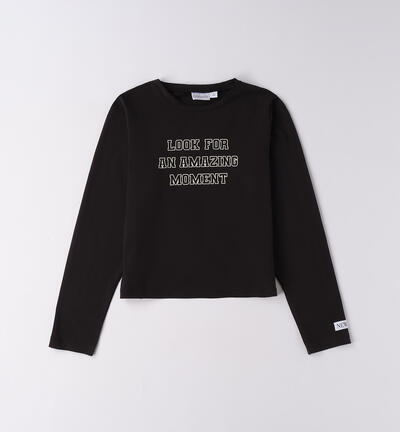 Sarabanda girl¿s t-shirt BLACK