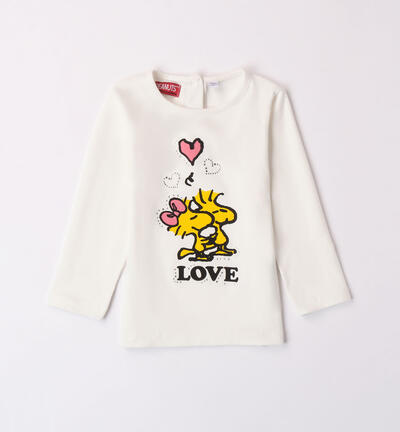 Maglietta Woostock per bambina PANNA