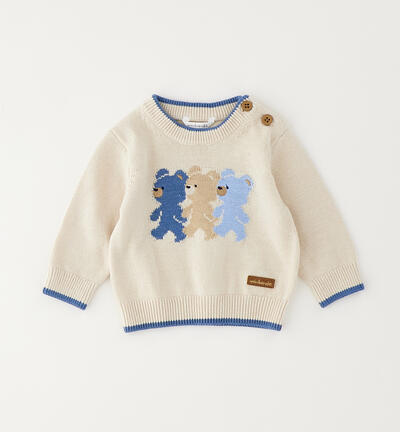 Maglioncino neonato Minibanda BEIGE