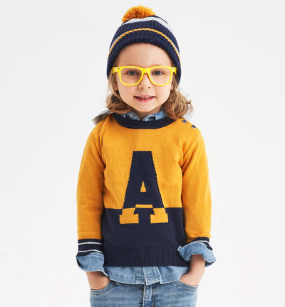 Maglione bambino GIALLO