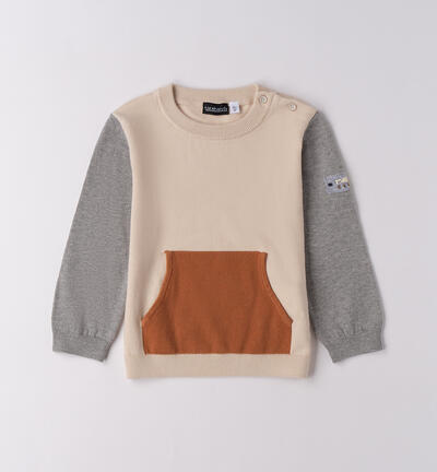 Maglione bambino multicolor BEIGE