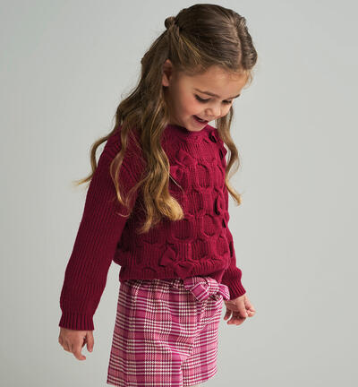 Girl's pullover RED