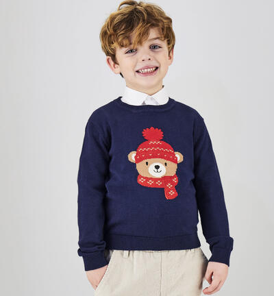 Kids' Christmas sweater BLUE
